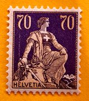  Nr.162 UNGESTEMPELT Helvetia mit Schwert  