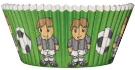 Muffin-Förmchen, Cupcake Cases -Fussball