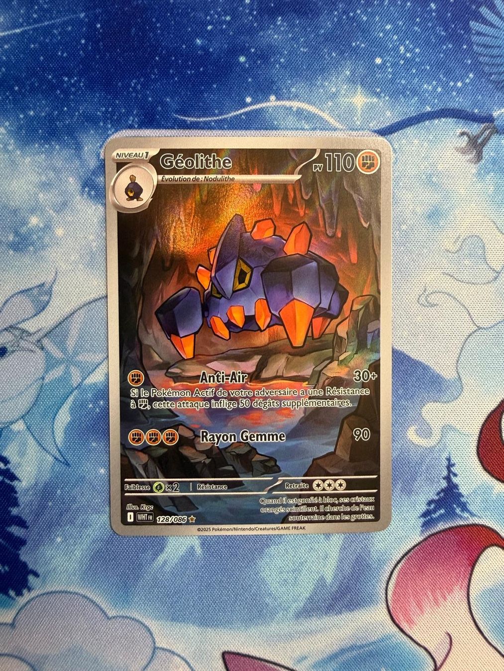 Pokémon Cartes à collectionner: Géolithe AR - WHT 128 FR – Neuf (Voir description) à Courgenay par ScamBoxOff