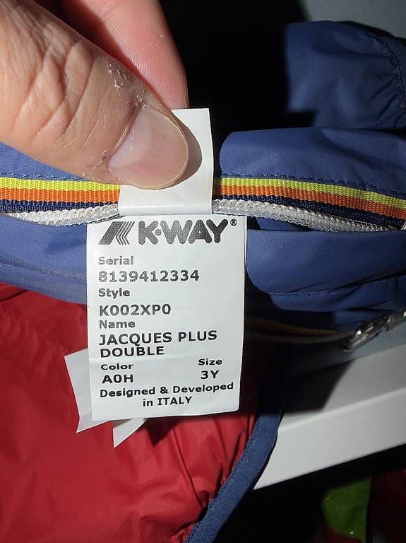 Giacche & Cappotti: Giacca k-way doppio colore 3 anni  – Usato da Tenero venduto da pet_w2hl 3