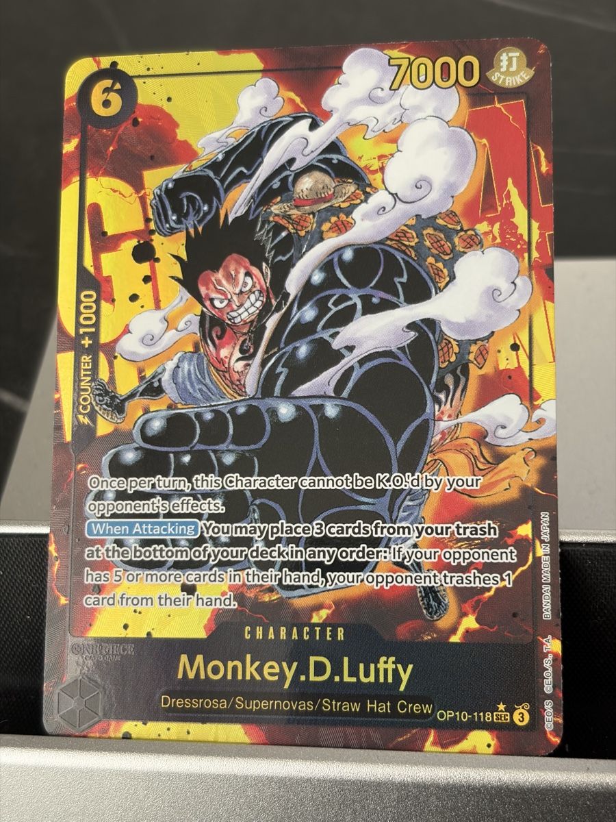 Bandai Carte collezionabili: One Piece OP10-118 Monkey.D.Luffy , Englisch – Nuovo (secondo la descrizione) da St. Gallen venduto da cambitcg