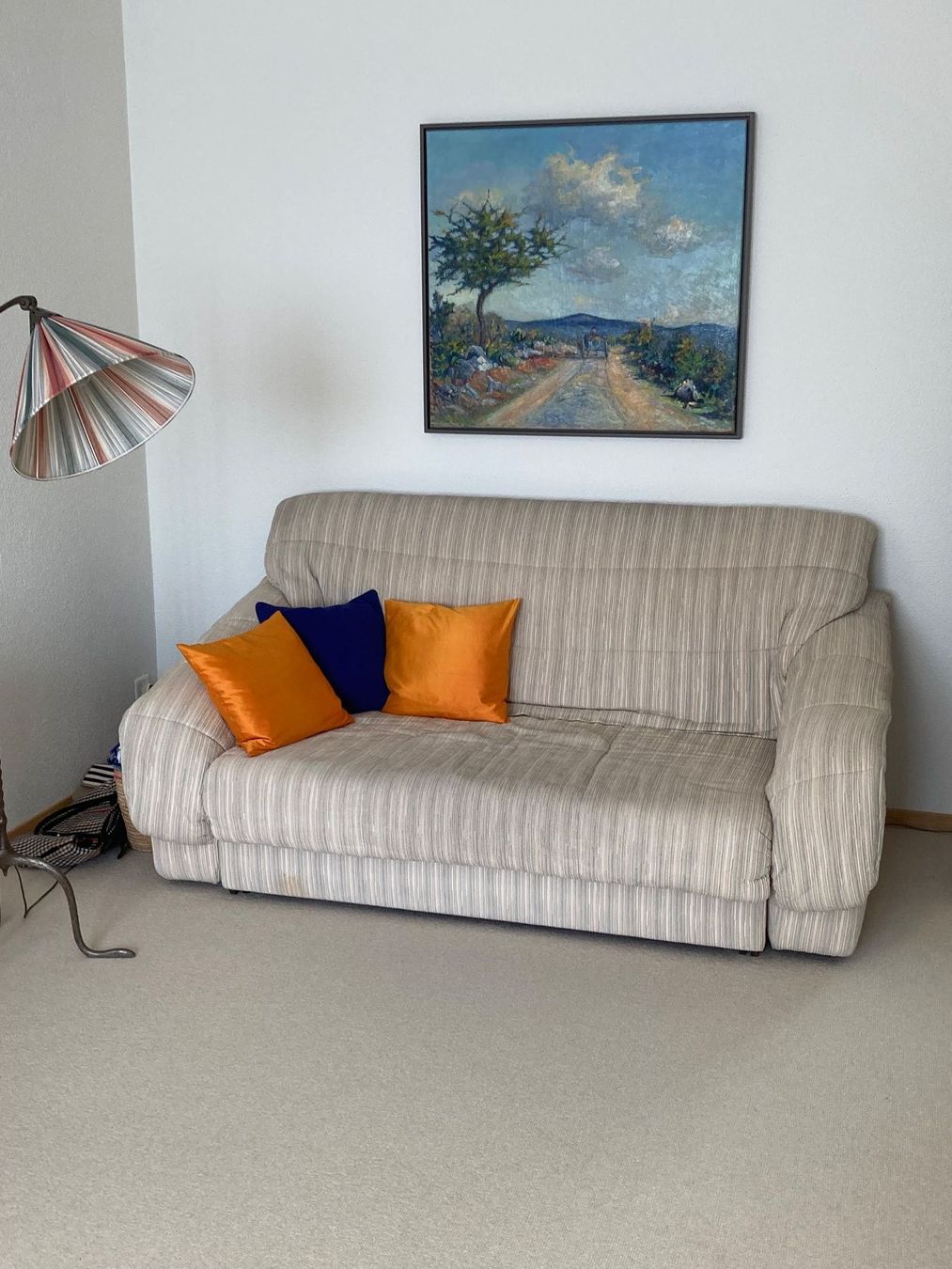Divani: Gebrauchtes Sofa mit Bettfunktion und Stauraum zu verschenke – Usato da Wolfhausen venduto da braw