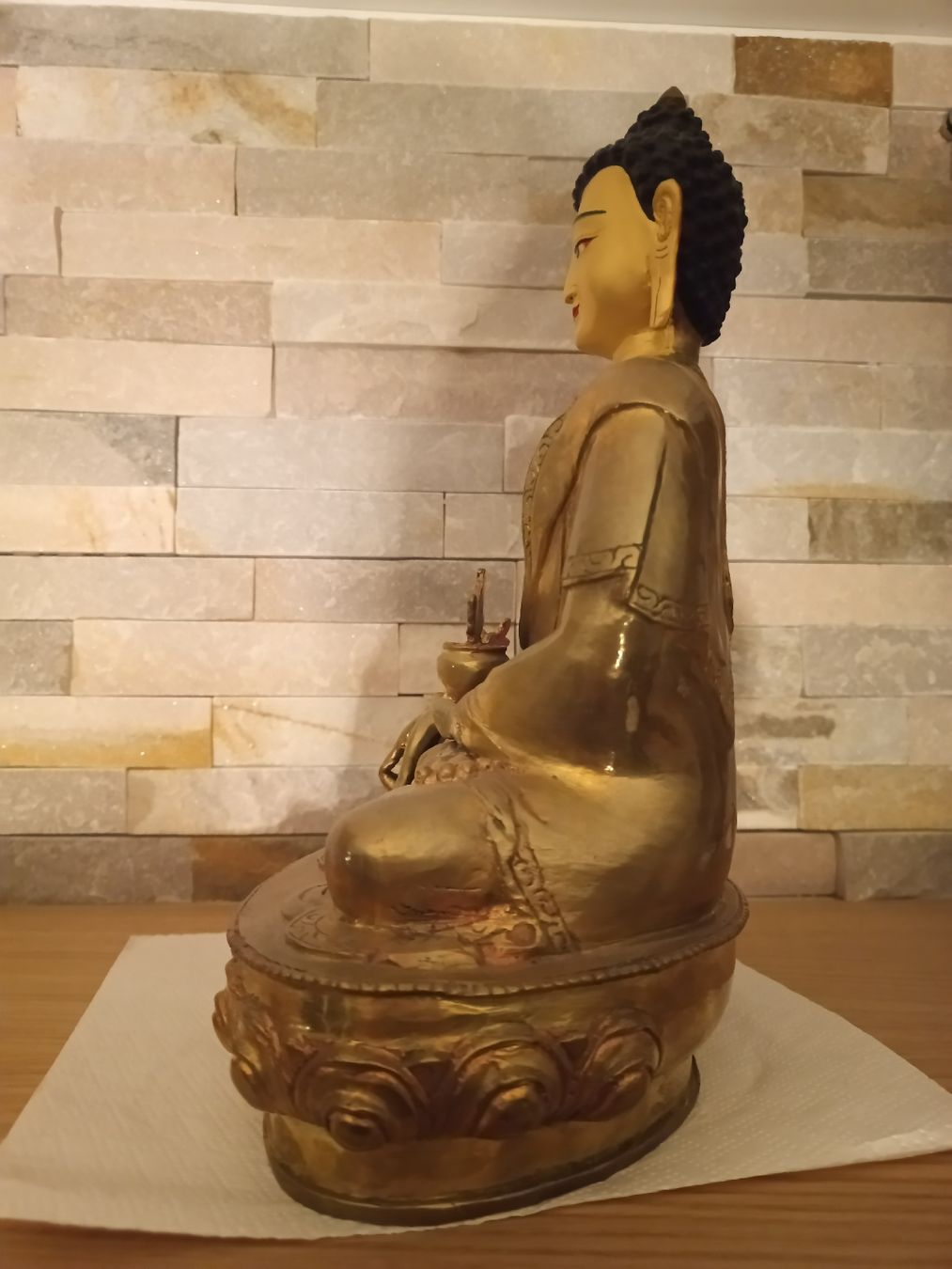 Sculture & Statue: Grosse Medizin-Buddha-Statue Bronze – Usato da Nottwil venduto da Dorje67 2