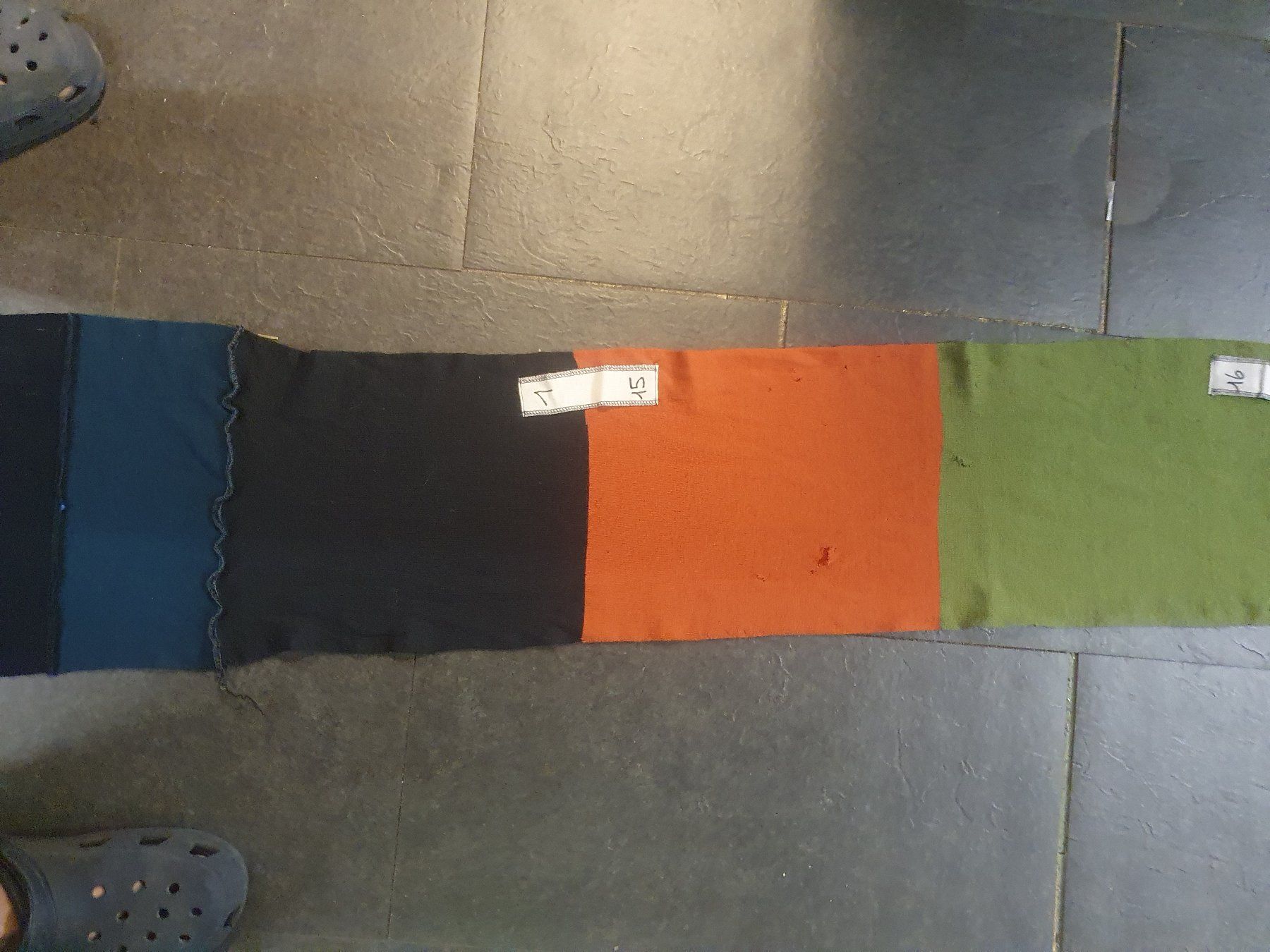 Foulard & Sciarpe: Flickenschaal mehrfarbig 360 x 30 cm – Usato da Zürich venduto da loosebone 2
