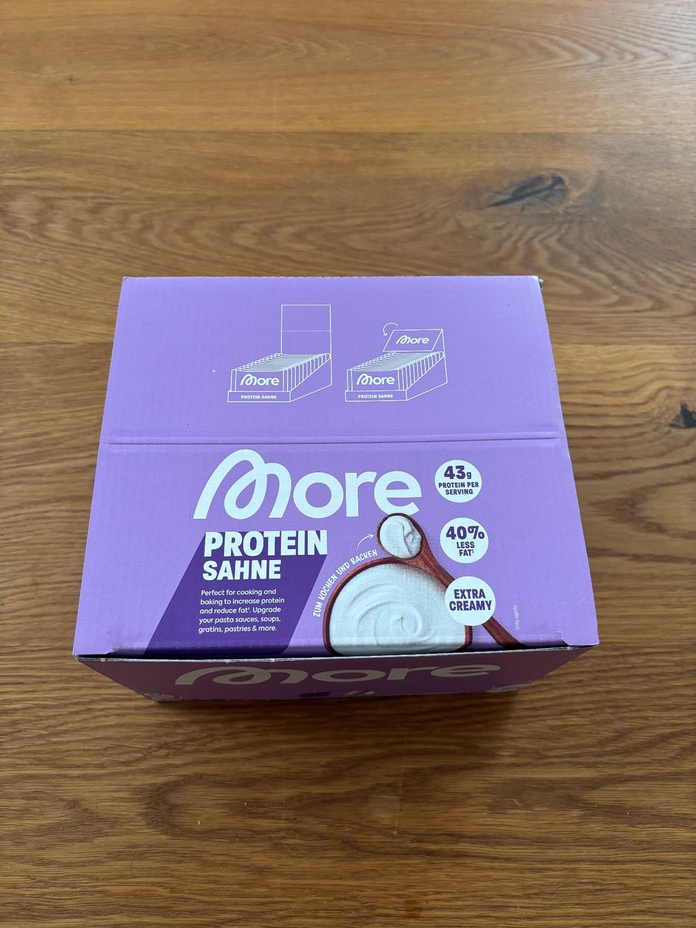 More Nutrition Lebensmittel & Spezialitäten: More Protein Sahne – Neu und originalverpackt aus Kriessern von oli_ly5v