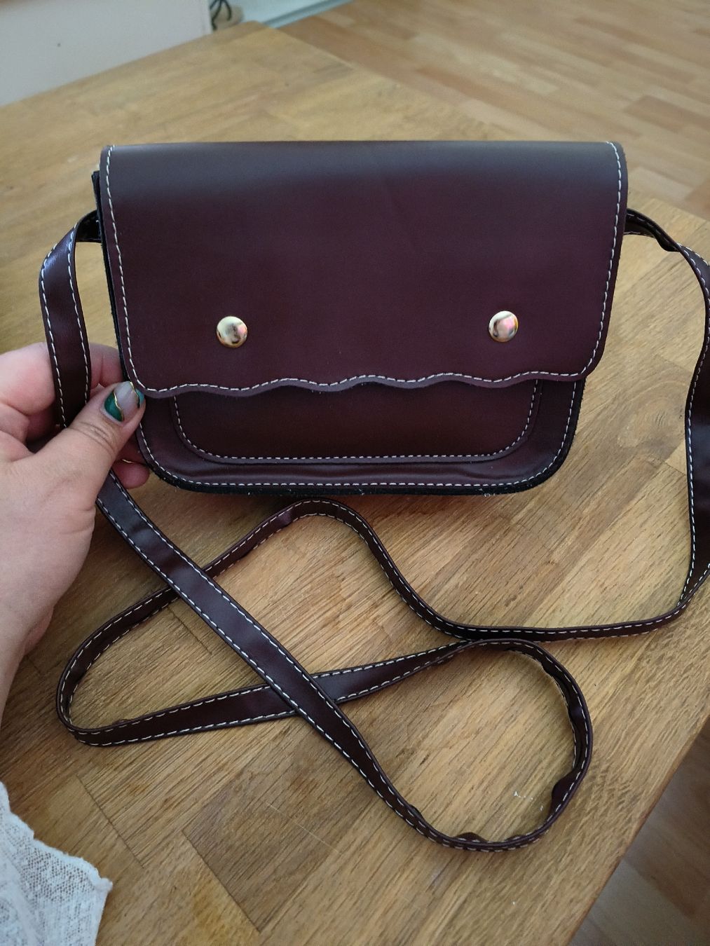 Borse da donna: Brown shoulder/cross-body bag – Usato da Luzern venduto da shadowlover