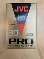 JVC EC-30 PRO VHS-C Editing Master Tape 30 Min sealed neu