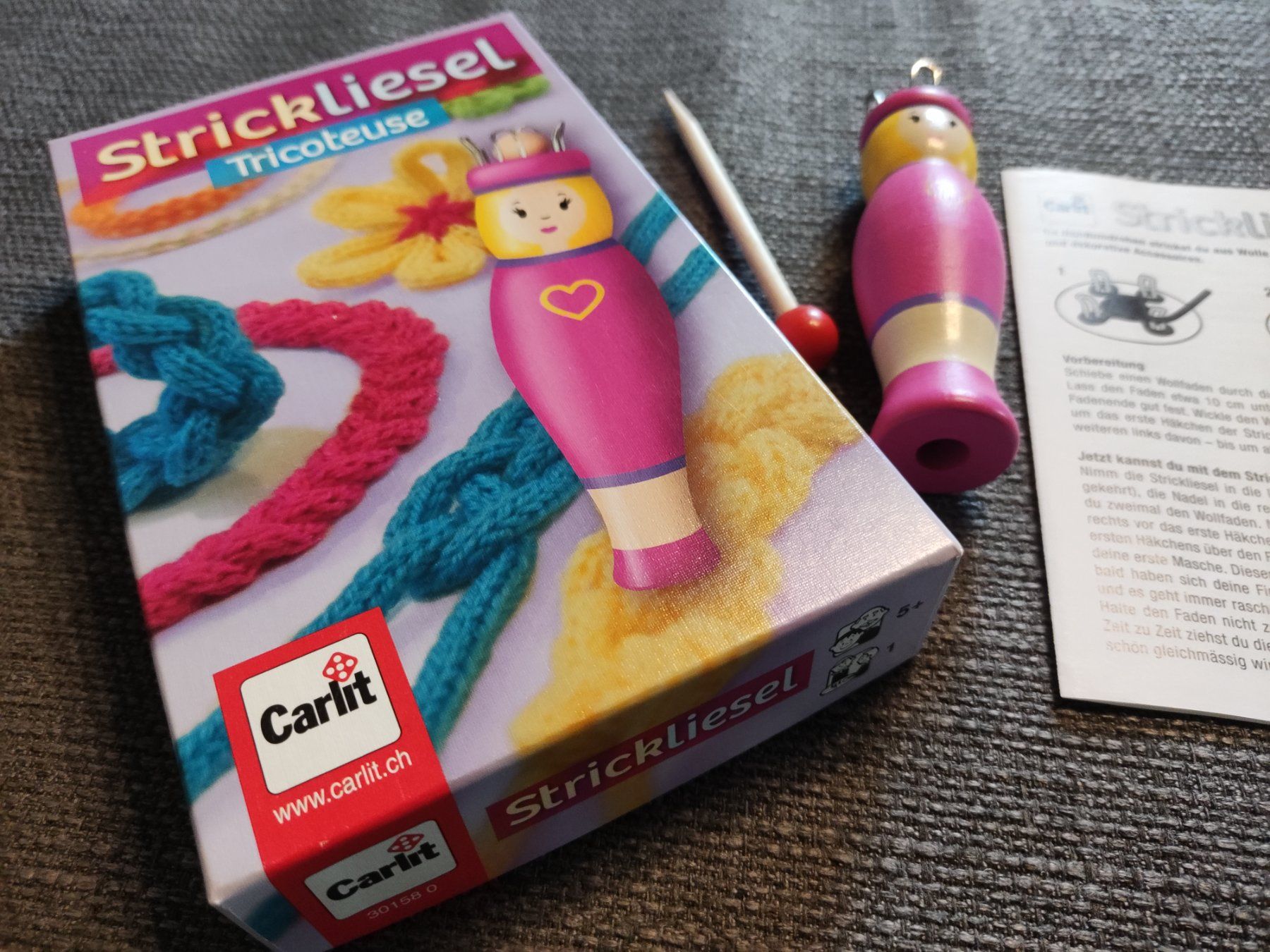 Kit bricolage: Strickliesel aus Holz – Usato da Kriens venduto da rinzmann 2