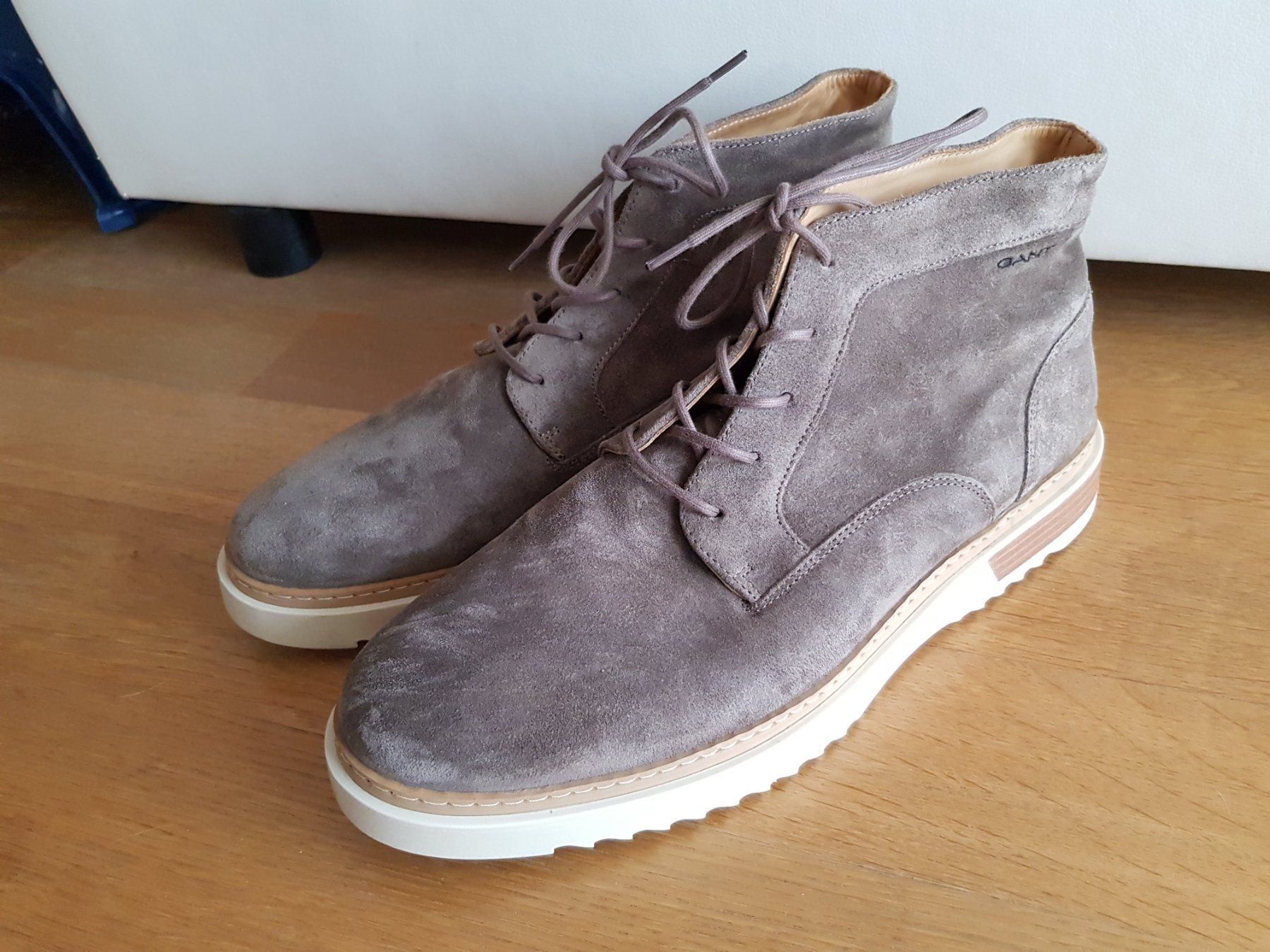 Gant Scarpe da uomo: Gant Velourslederschuhe Gr.45 – Nuovo e nell'imballaggio originale da Reinach AG venduto da innamac 6