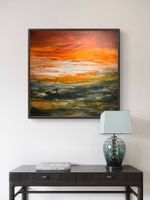 Originalgemälde auf Leinwand 100x100 cm, Unikat!!!