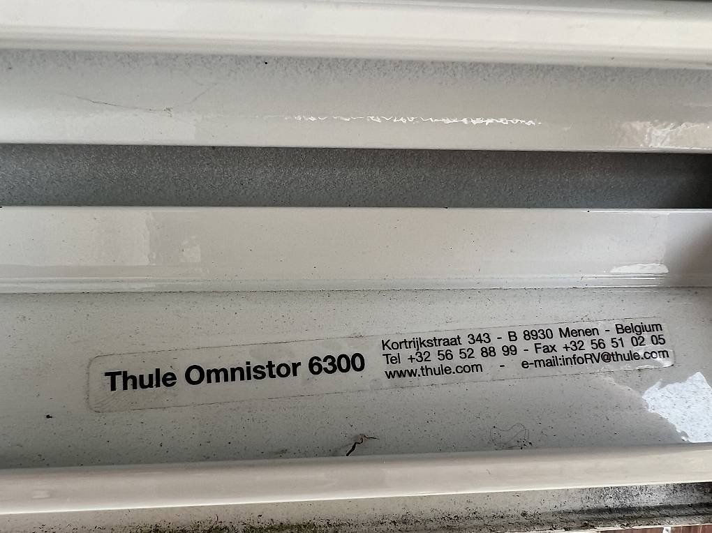 Thule Tende da sole: THULE Omnistor MARKISE Typ 6300 – Usato da Bettlach venduto da Shamin12 4