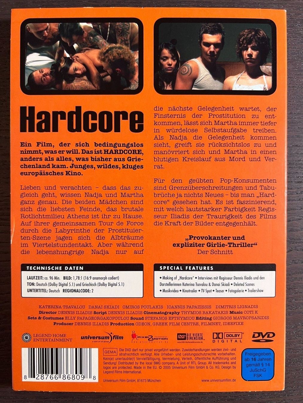 Alle DVDs: Hardcore - Der Abgrund ist erst der Anfang – Gebraucht aus Zürich von FilmFreunde 1