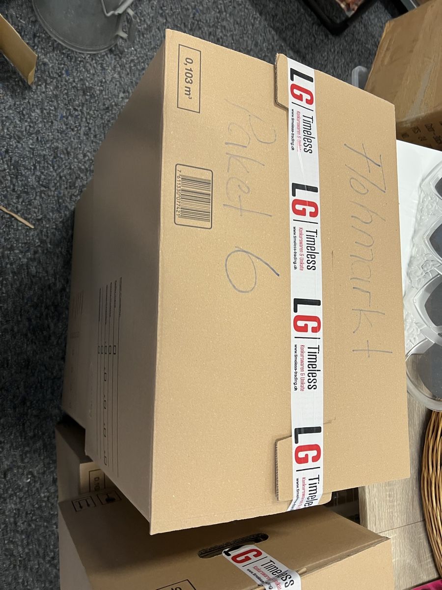 Transportkisten: Flohmarkt-Kiste Nr. 6 - Überraschungsbox – Gebraucht aus Rorschach von TrendyDeals 1