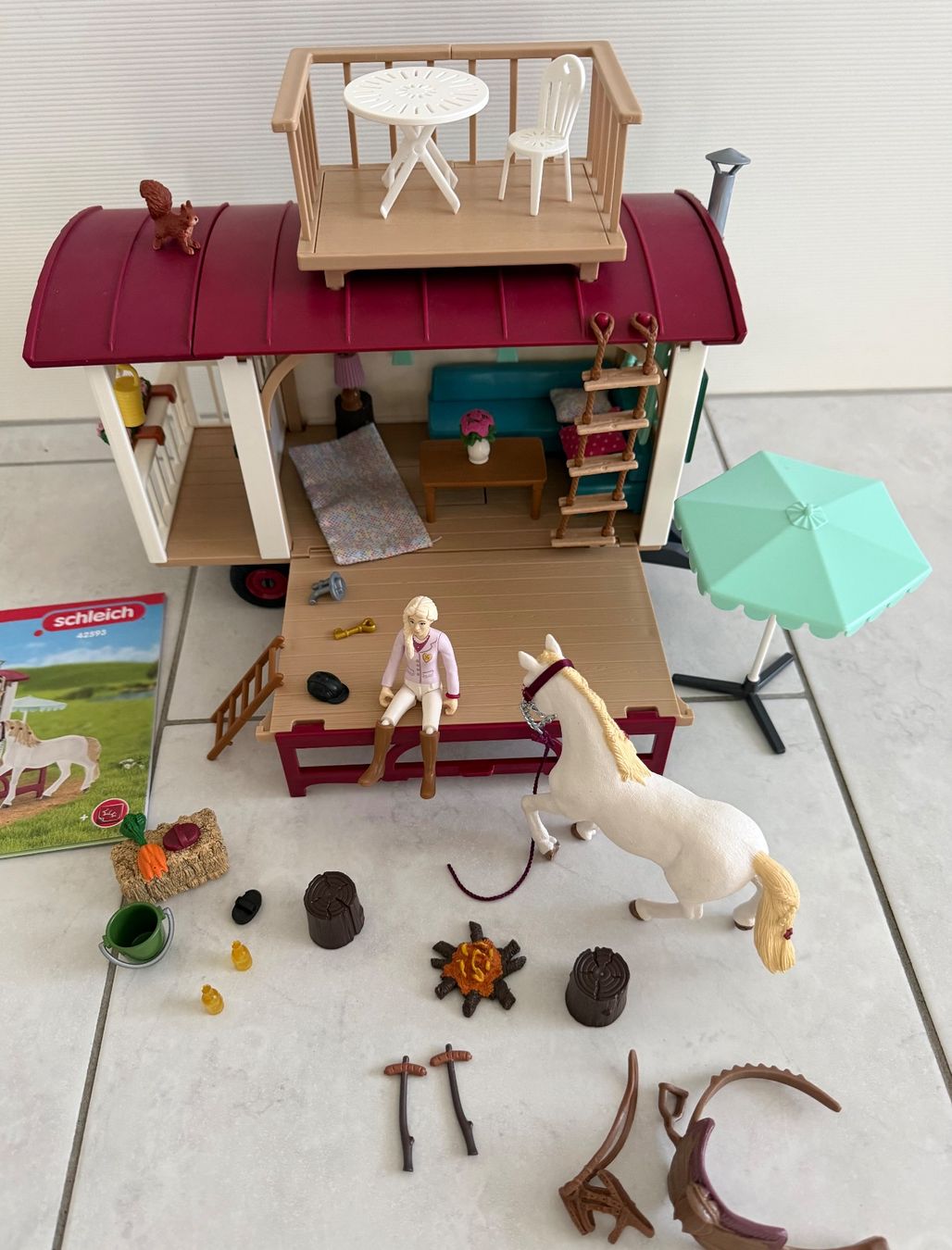 Schleich Spielzeuge: Schleich 42593 Wohnwagen – Gebraucht aus Studen BE von Ironbonehead 2