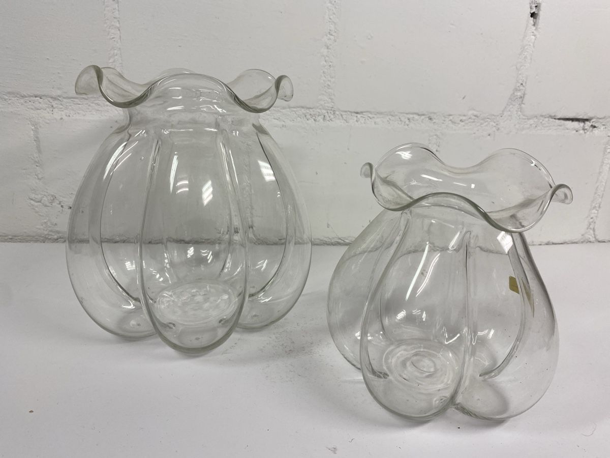 Glasi Hergiswil Vase & Récipients: 2 Hergiswiler Glasvasen – D'occasion à sursee par trilli-tralli 7