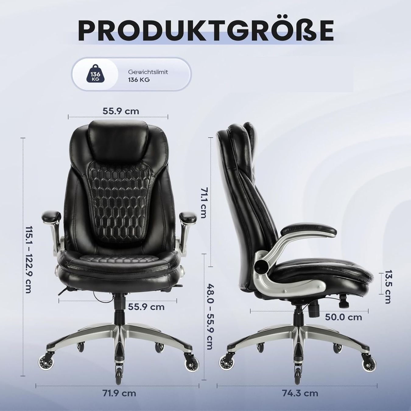 Stühle: COLAMY Chefsessel - Bürostuhl – Gebraucht aus Ehrendingen von Wolfmanjack 3