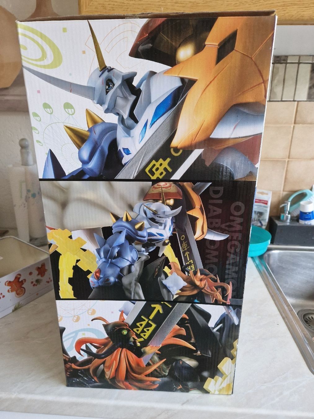 Fumetti: Omegamon vs Diablomon Figur – Nuovo (secondo la descrizione) da Basel venduto da Merce1 1