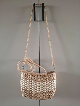 woven handbag purse