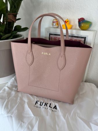FURLA Handtasche ERA S Tote Bag Moonstone NEU