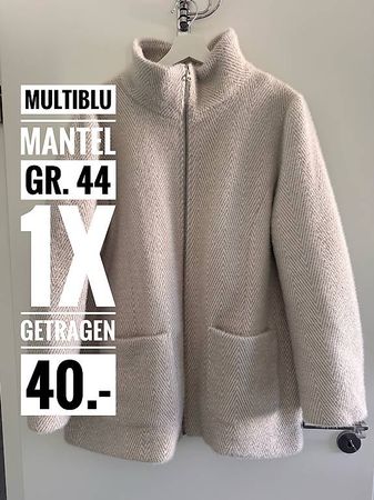 kuscheliger Mantel Gr. 44