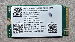 SSD 256GB NVMe PCIe 4x4