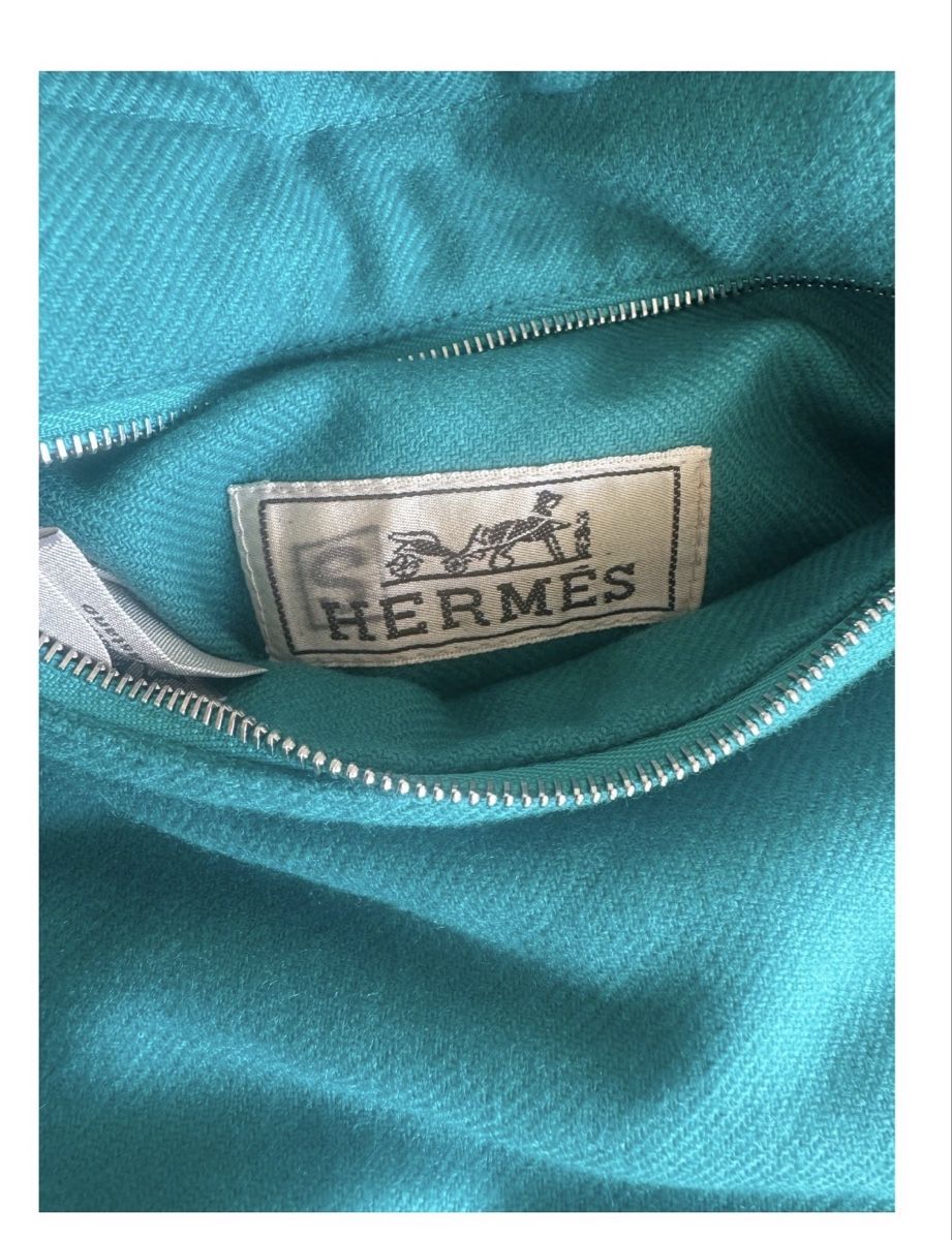 Hermès Giacche: Hermès Two in One Jacket Dark Green & Turquoise – Usato da Zürich venduto da ralph__ 2