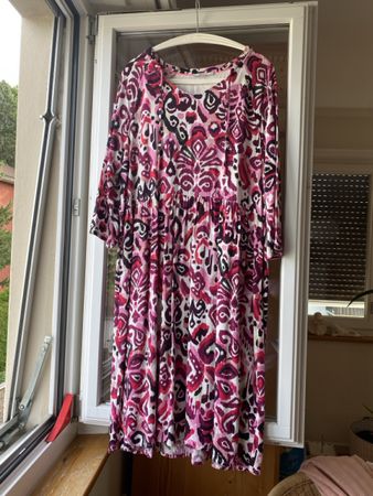 Cecile Rock, Sommerrock Gr. M in rosa/pink/weiss