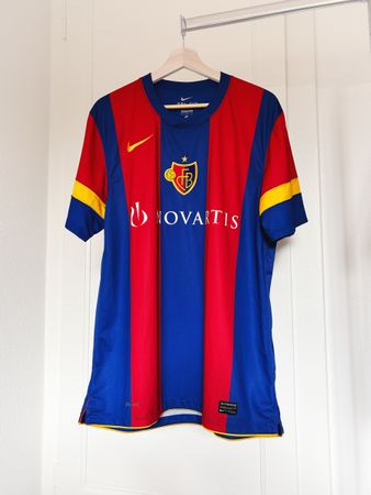 Vintage FC Basel Heimtrikot Nike Saison 2010-12