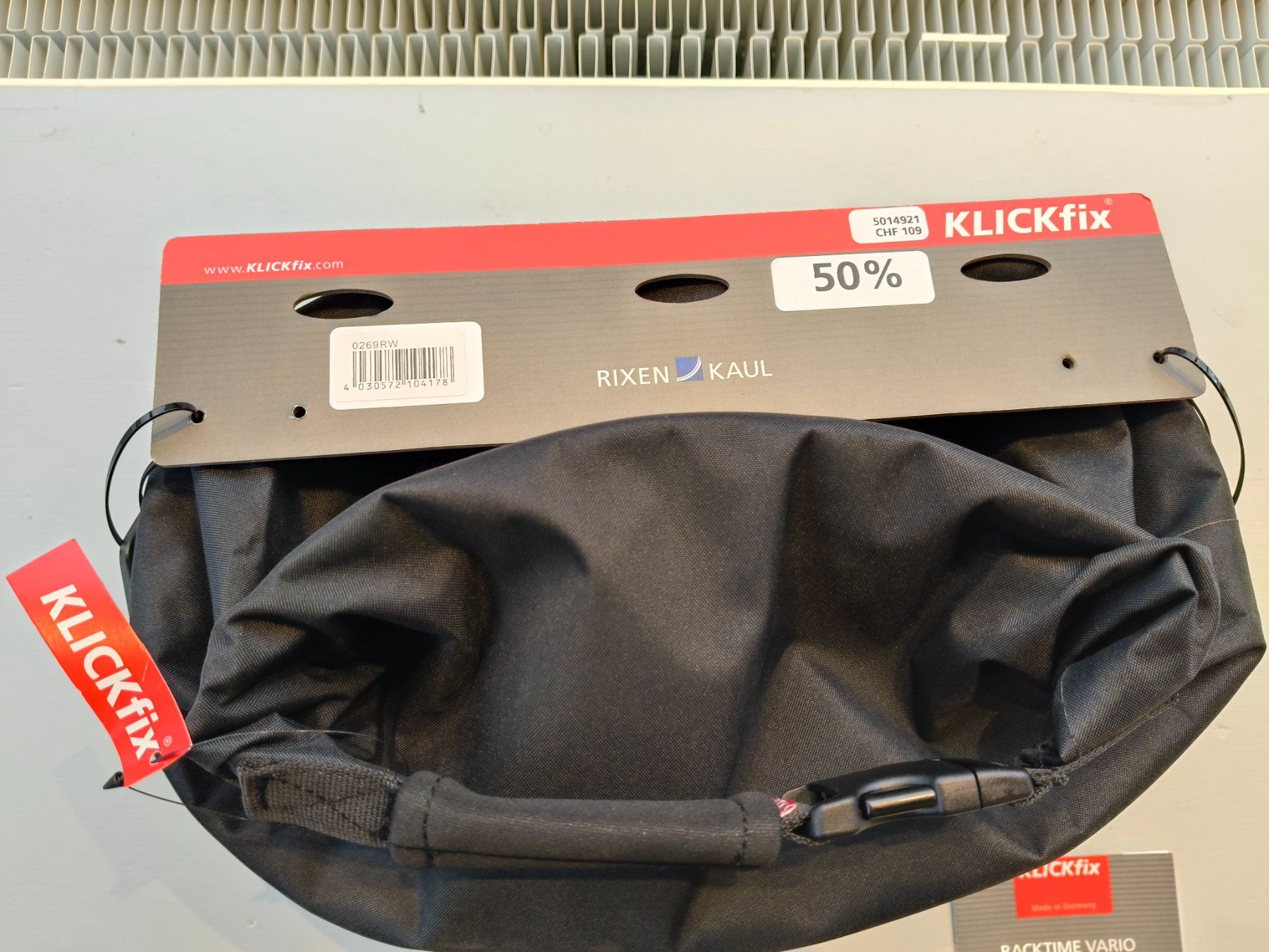 Racktime Borse: Gepäckträgertasche Racktime Klickfix Rixen & Kaul – Nuovo e nell'imballaggio originale da Bern venduto da ver_97f5 1
