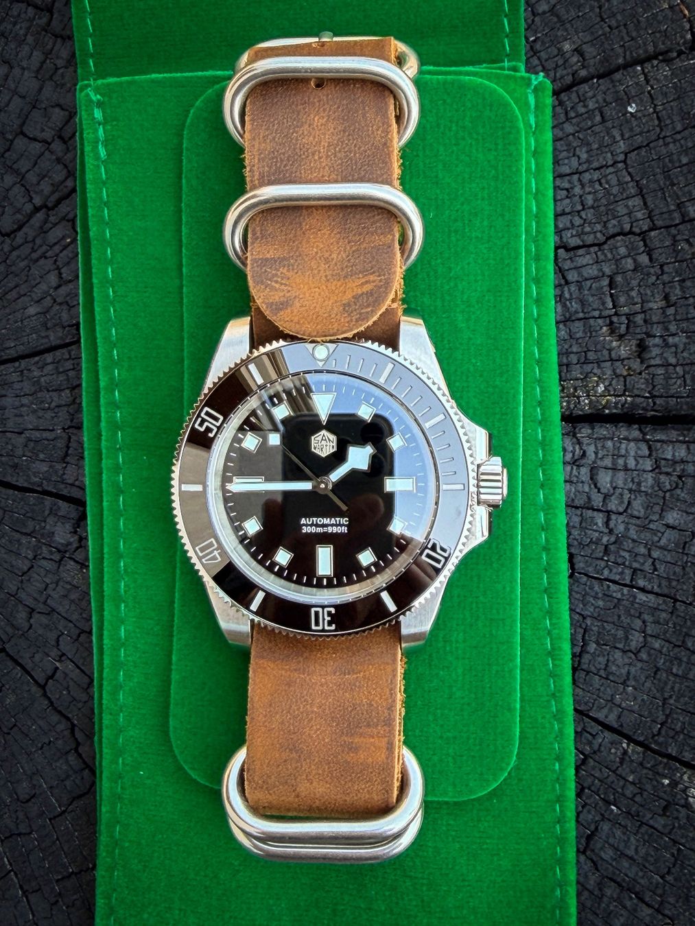 Orologi: SAN MARTIN Automatic Diver 300m UHR – Usato da Reinach AG venduto da Rousseau_J 5