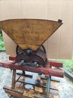 Antike Mühle Häcksler "GALLIKER Beromünster" 1940 Rarität