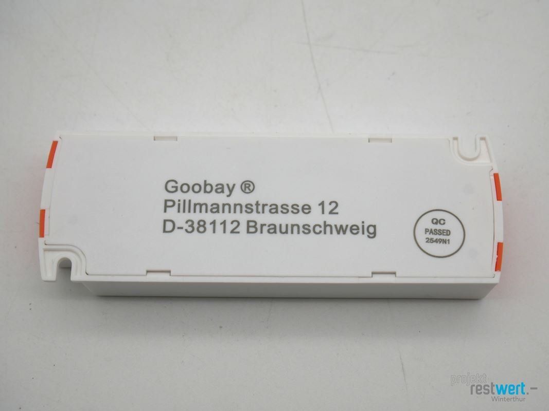 Componenti elettronici: GOOBAY LED-Trafo 12V, max. 15W – Nuovo (secondo la descrizione) da Winterthur venduto da Restwert_Winterthur