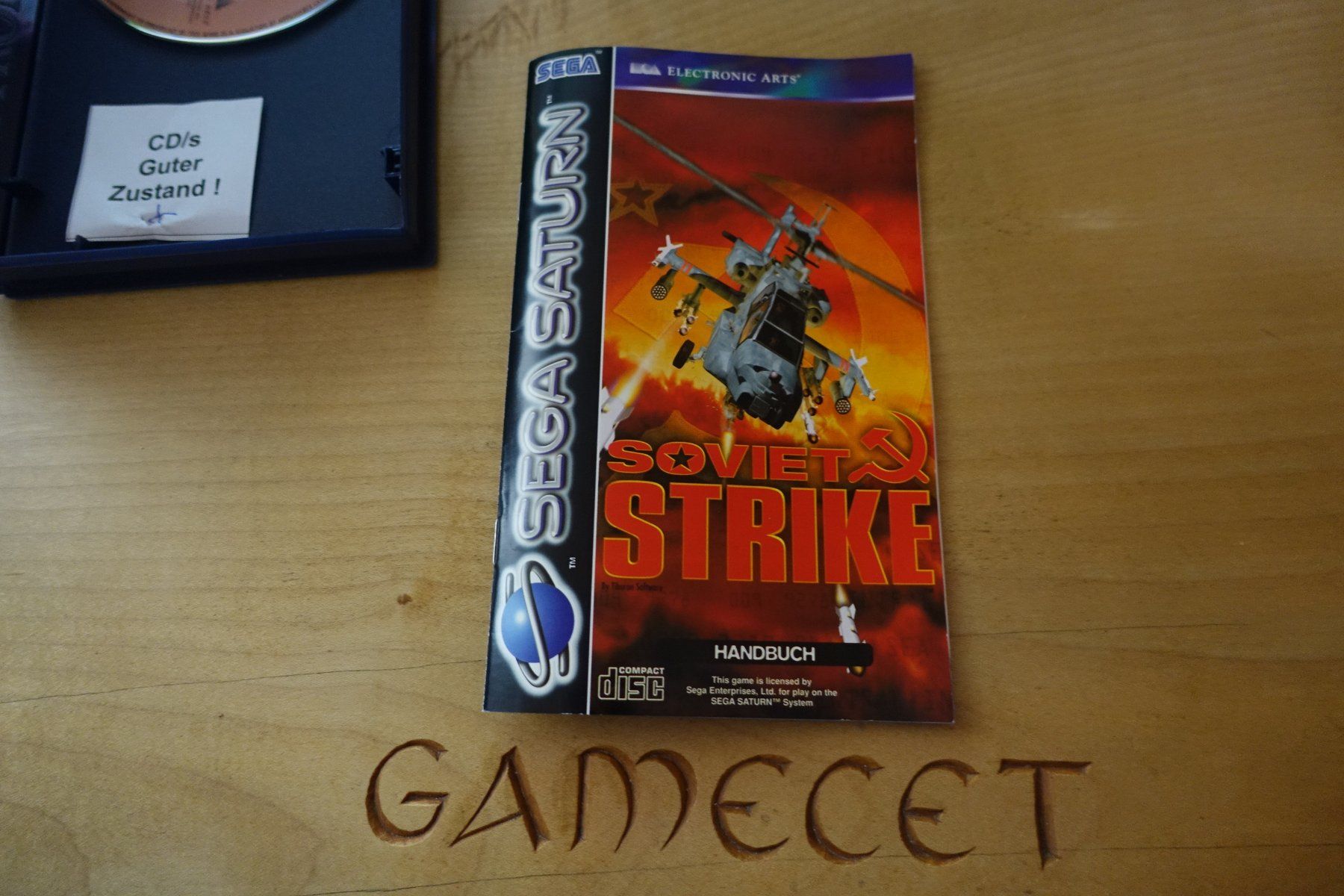 Giochi: Soviet Strike - Sega Saturn – Usato da Steinach venduto da Gamecet 4