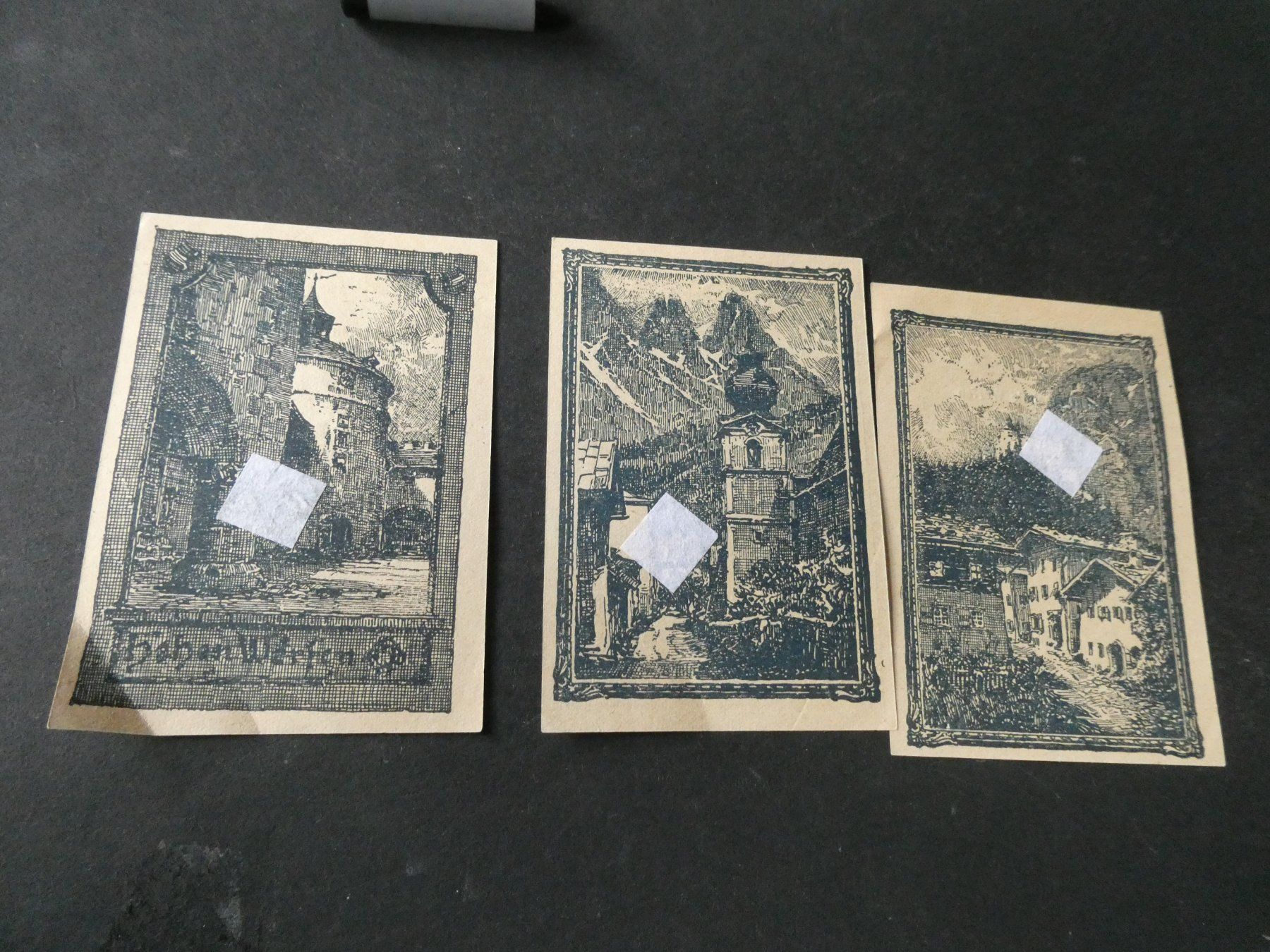 Banknoten: Oesterreich, Werfen - Notgeldscheine – Gebraucht aus Hinterforst von Rohusri 1