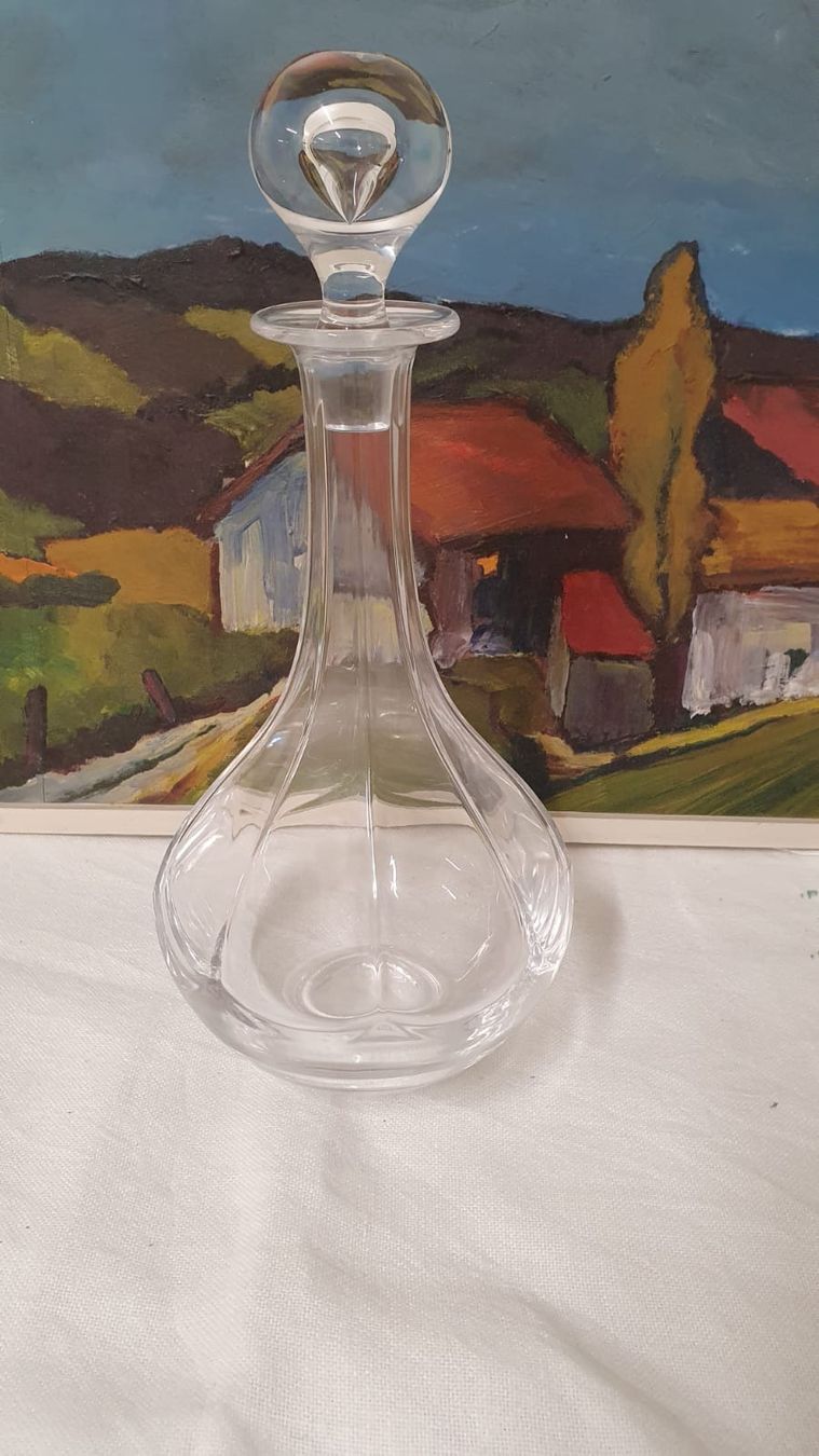 Karaffen: KARAFFE LALIQUE 30CM SIGNIERT – Gebraucht aus Dietikon von brocki-eyra