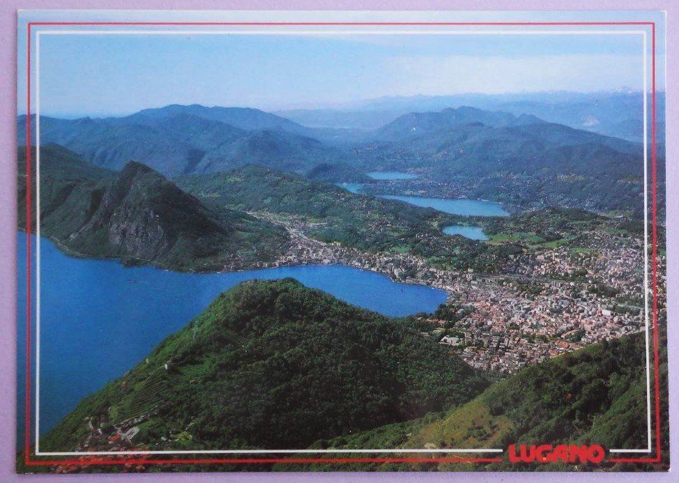 Cartes postales: Monte Brè - Vista su Lugano – D'occasion à Fétigny par Billy2miny