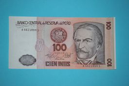 PERU - 100 Intis 1986 UNC (A 6621894 S)