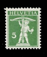 Tellknabe SBK Nr. 125II 5 Rp.ungelaufen