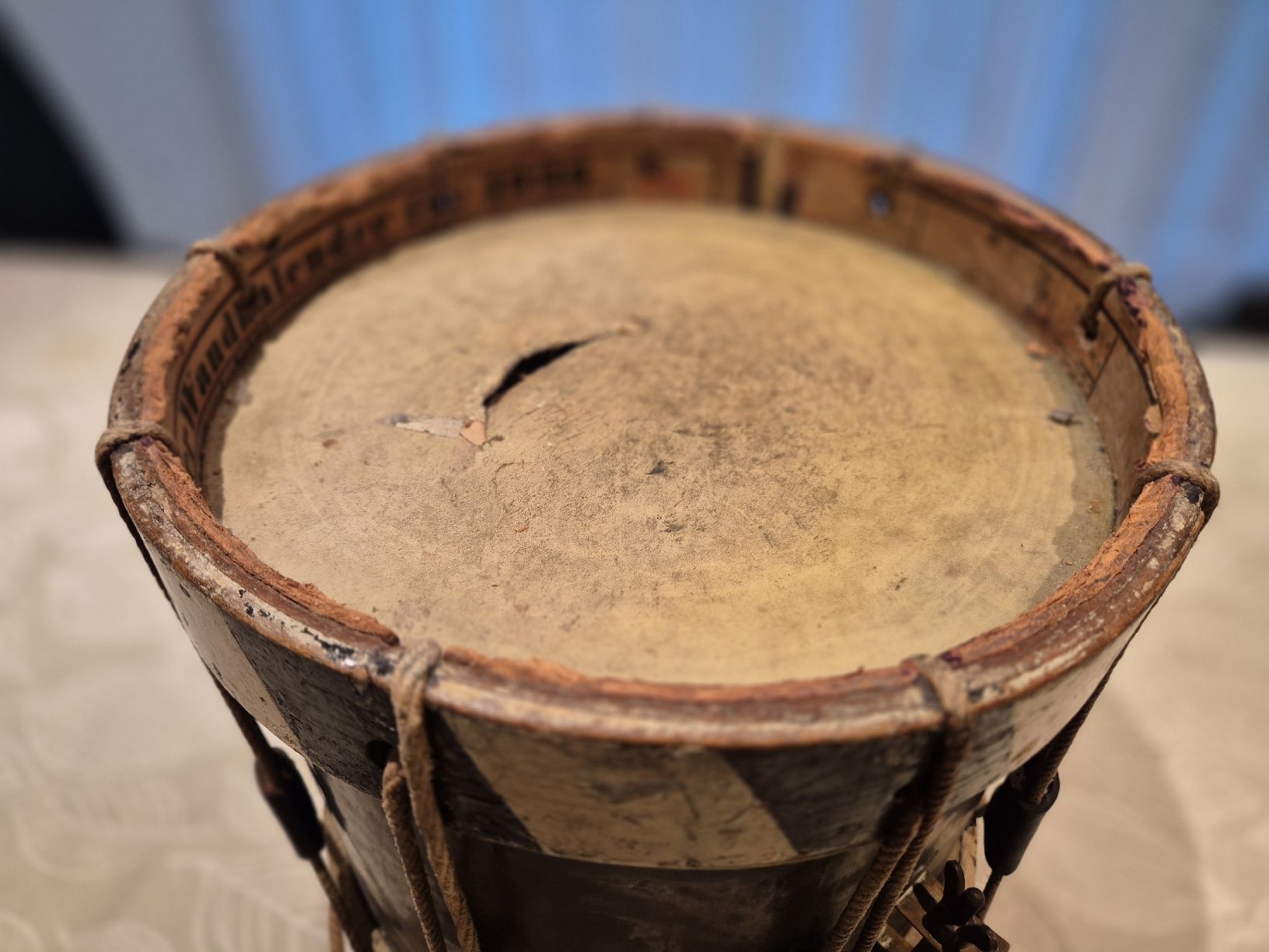 Tutte le decorazioni: Antike Basler Trommel, Messing Korpus – Difettoso da Ettingen venduto da hebla 1