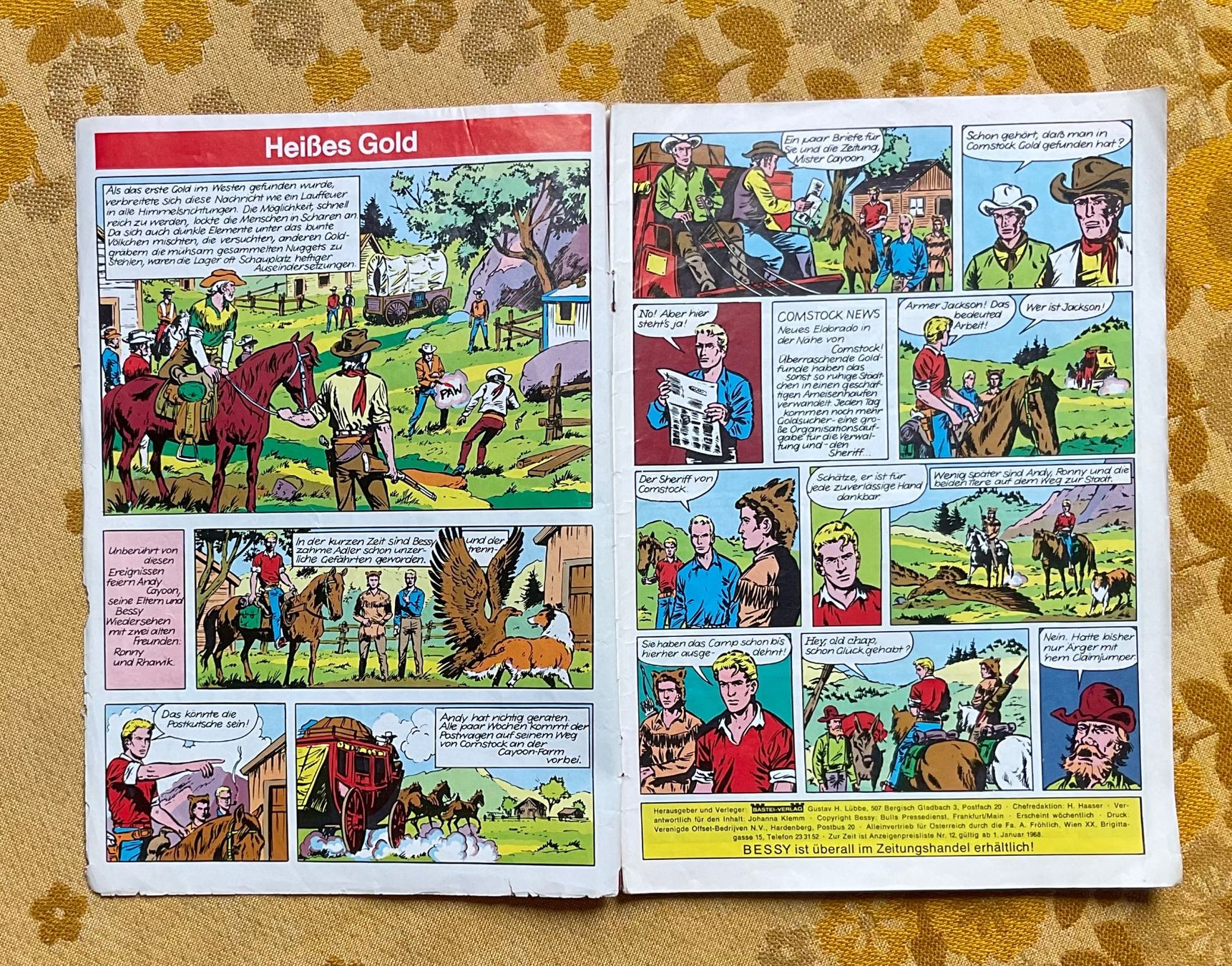 Fumetti: Bessy Heft Nr 93 von 1968 ? – Usato da Endingen venduto da nathan05 1