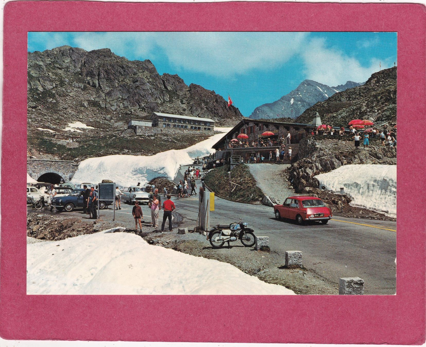 Ansichtskarten: Sustenpass Restaurant Susten Kulm – Gebraucht aus Herisau von Lisegrat2008