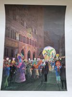 F.SOLLBERGER GRAFIK IM DRUCK SIGNIERT GRÖSSE 70X50CM