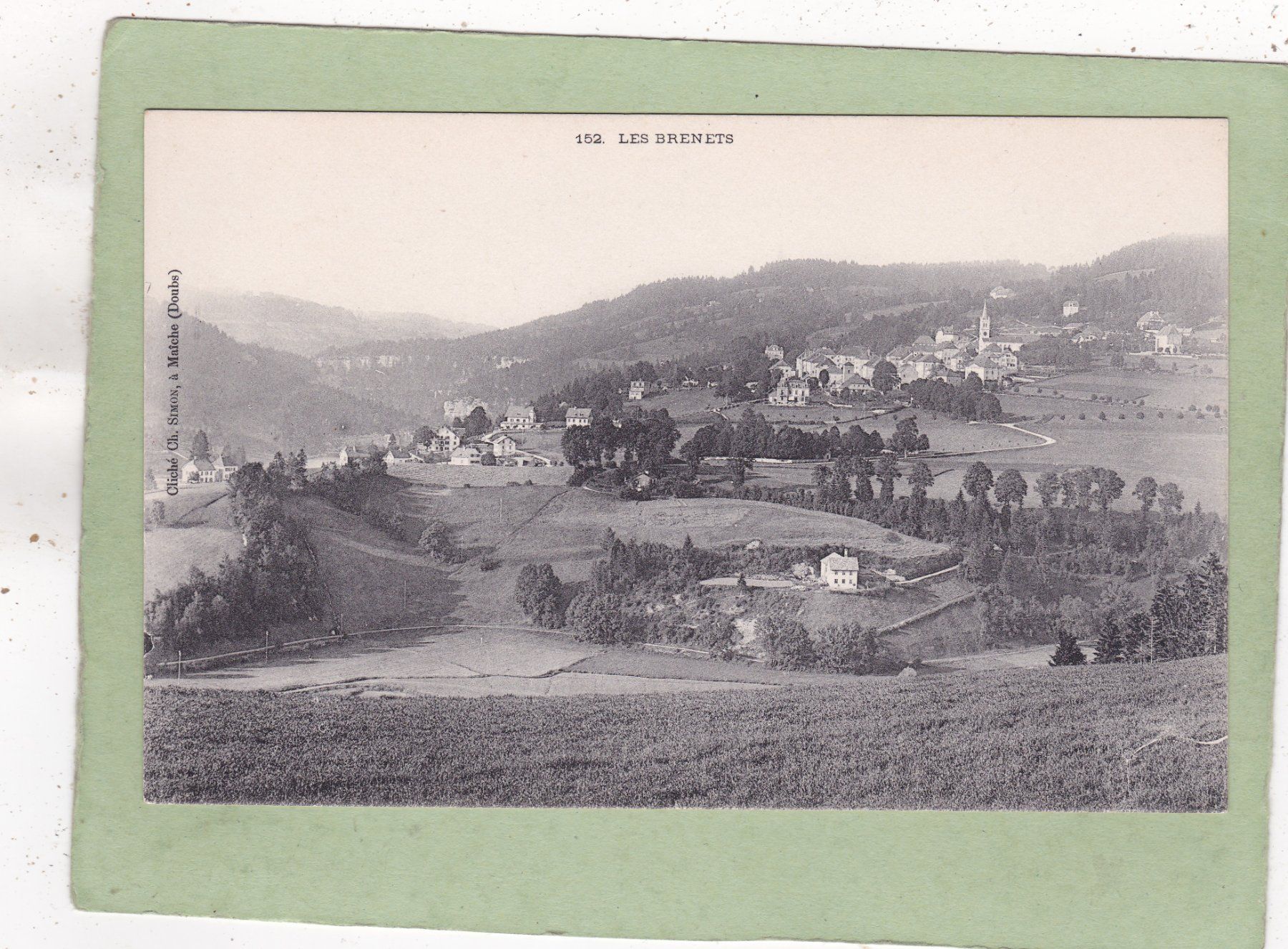 Cartoline postali: Les Brenets – Usato da Herisau venduto da Lisegrat2008