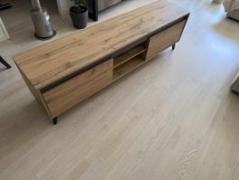 TV-Möbel Lowboard 170 cm Wotan Oak