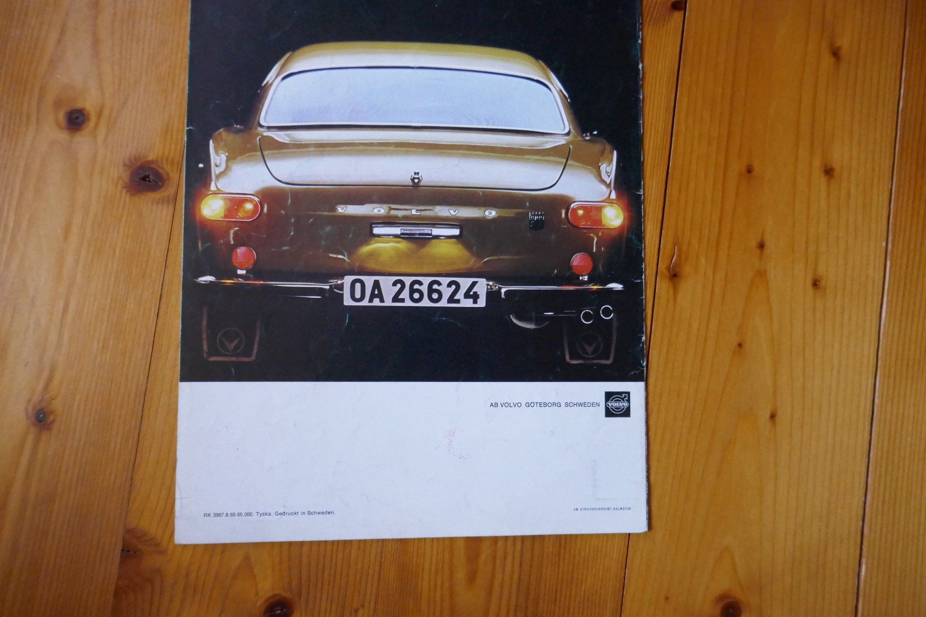Volvo Documents: VOLVO  P1800  Originalprospekt – D'occasion à Madiswil par ML911 6