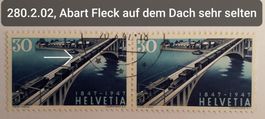 ST108) 280.2.02, Abart Fleck auf Wagendach im paar selten
