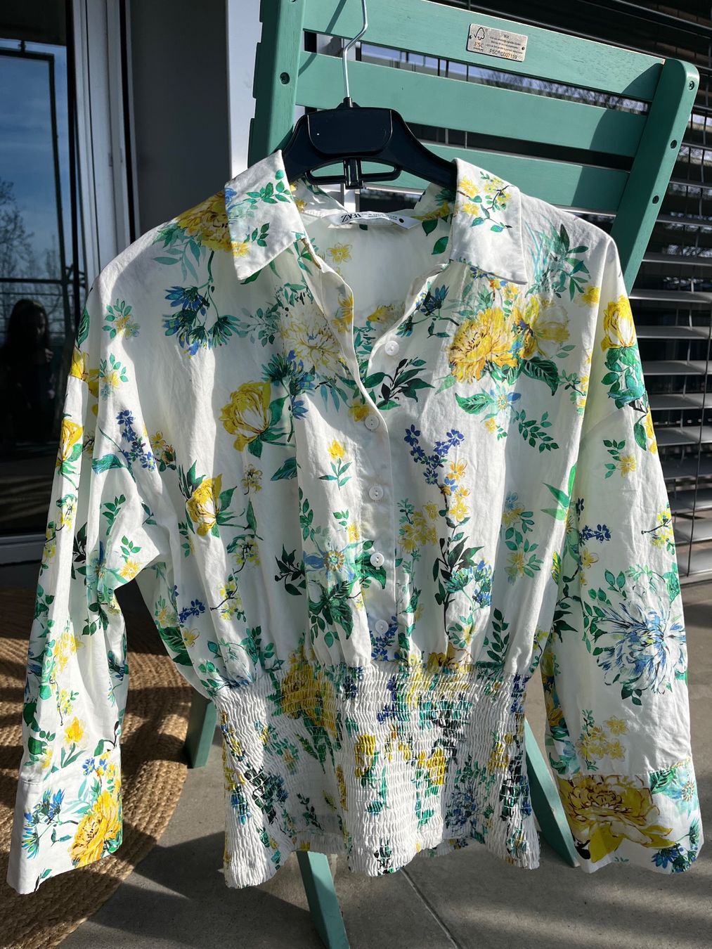 Zara Camicette: Blumen Hemd Zara M Baumwolle – Usato da Zürich venduto da maral787