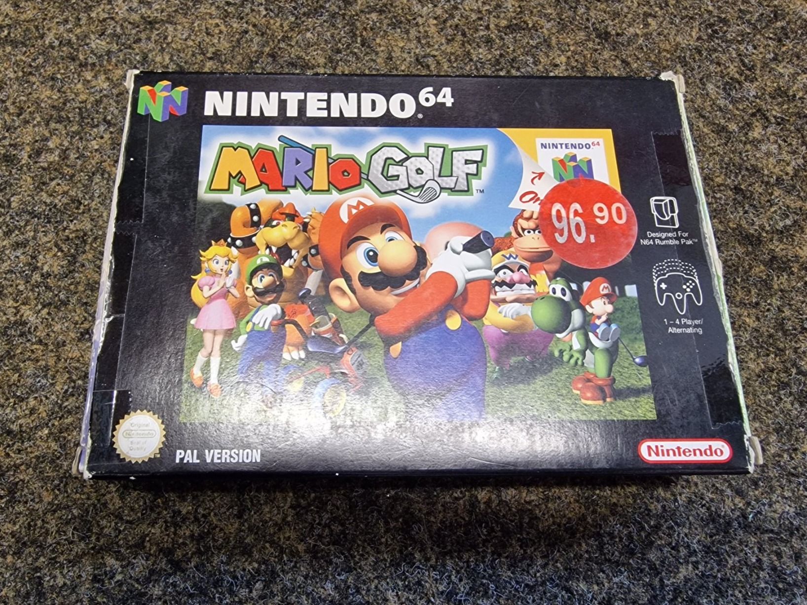 Nintendo Giochi: Mario Golf für Nintendo 64 – Usato da Neuhausen am Rheinfall venduto da geekgadget