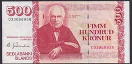 Island 500 Kronur 2013