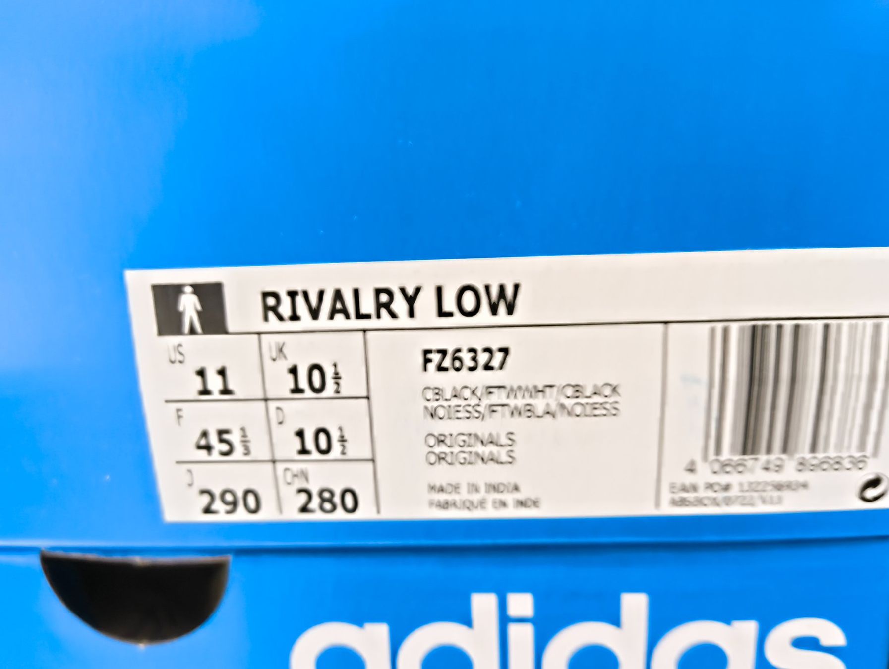 Adidas Scarpe da uomo: Adidas Rivalry Low Gr. 45 1/3 – Nuovo e nell'imballaggio originale da Uitikon Waldegg venduto da PJLS1 4